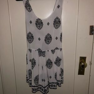 Black and white Forever 21 romper